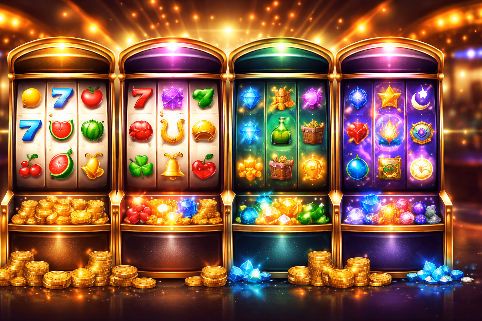 Tragamonedas destacadas y categorías de carretes 5bet game